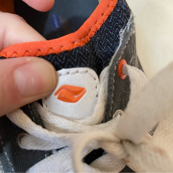 Dr. Scholl’s women’s Jamie lace up navy & orange in size 10 - Picture 9 of 12